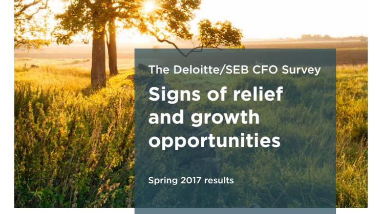 The Deloitte/SEB CFO Survey spring 2017