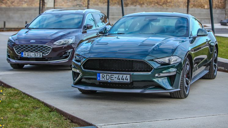 Stars of Ford sales in 2018 - New Ford Focus, and Ford Mustang