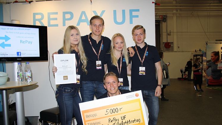 Thoren Business School-elever vann SM i Ung Företagsamhet