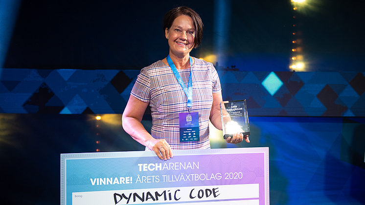 Dynamic Code vann pris för Årets tillväxtbolag 