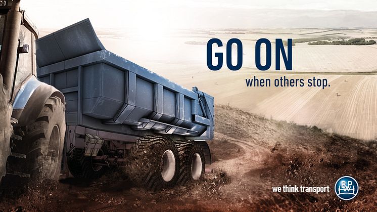 Under the motto "Go on when others stop", BPW will be present at Agritechnica in hall 15, stand E05. 