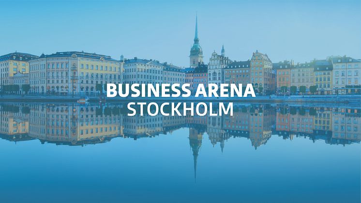 Business Arena Stockholm arrangeras den 21-22 september 2022.
