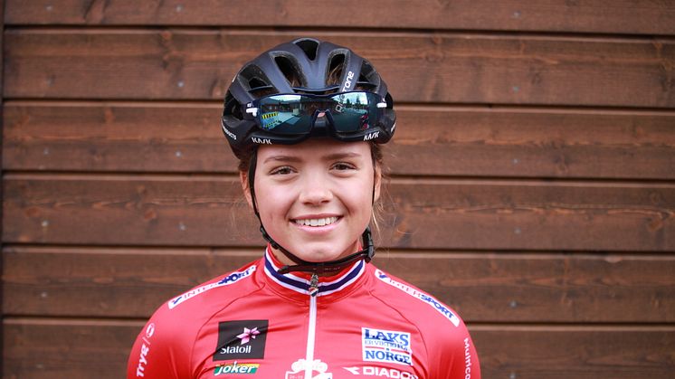 Susanne Andersen på sykkellandslaget 2017