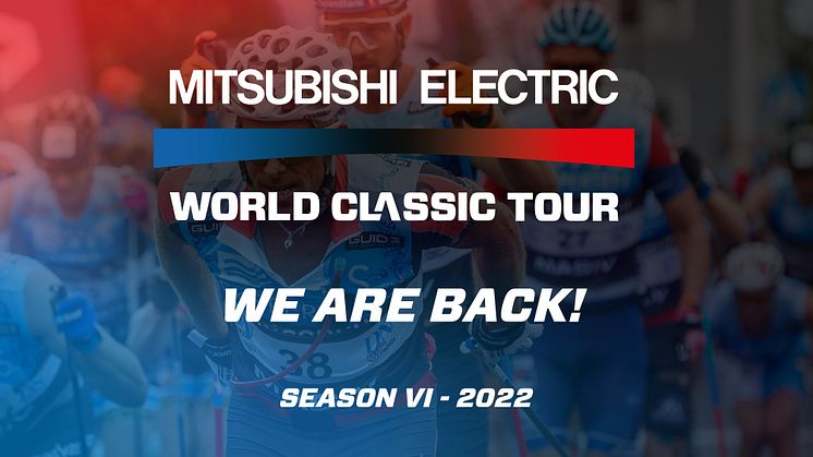 Mitsubishi Electric Varmepumper er stolt tittelsponsor av årets World Classic Tour