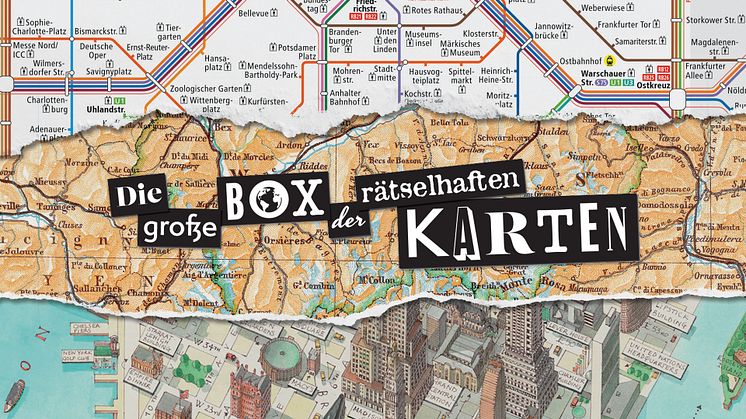 Auf Denksport-Weltreise mit der großen Box der rätselhaften Karten