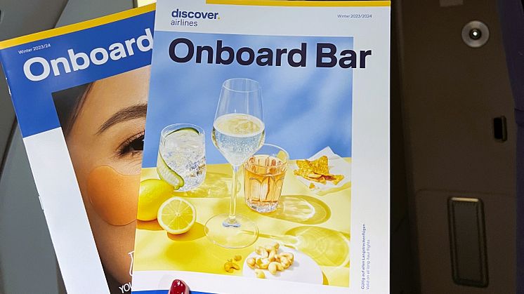 Discover Airlines_Onboard Bar und Shop