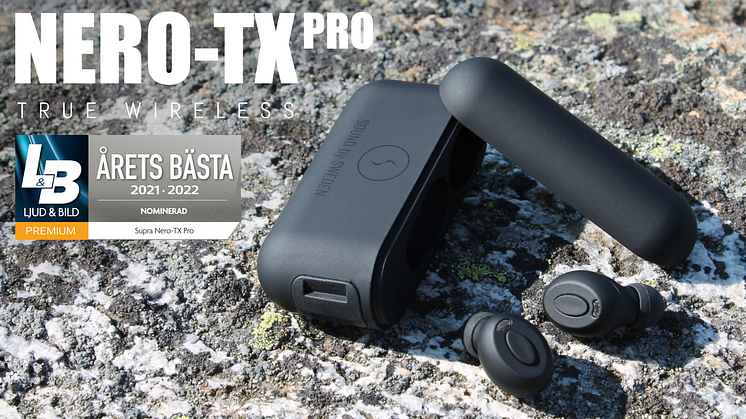 NERO-TX PRO är en ultrakompakt hörlur med imponerande prestanda.