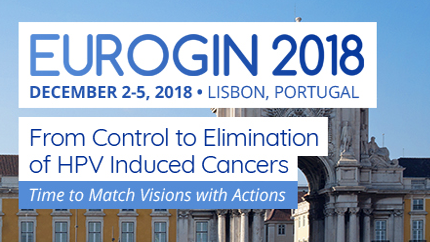 Årets EUROGIN i Portugal fokuserade på eliminering av HPV-relaterad cancer.
