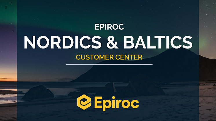 Ett nytt Epiroc Kundcenter för Norden och Baltikum