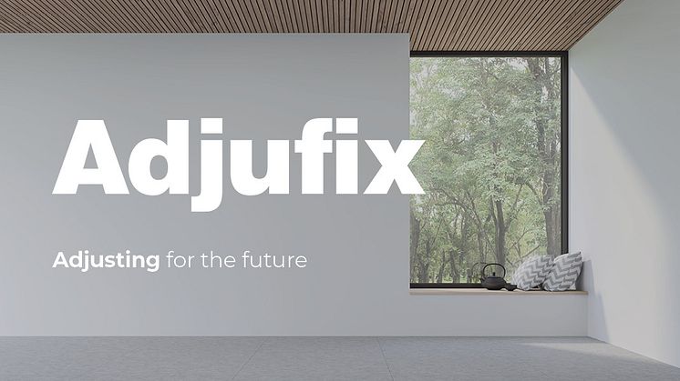 Adjufix är aktuella med nytt utseende - lanseras senare under 2021