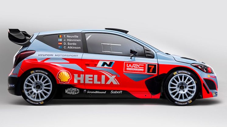 Hyundais nye i20 WRC klar for Rally Monte Carlo