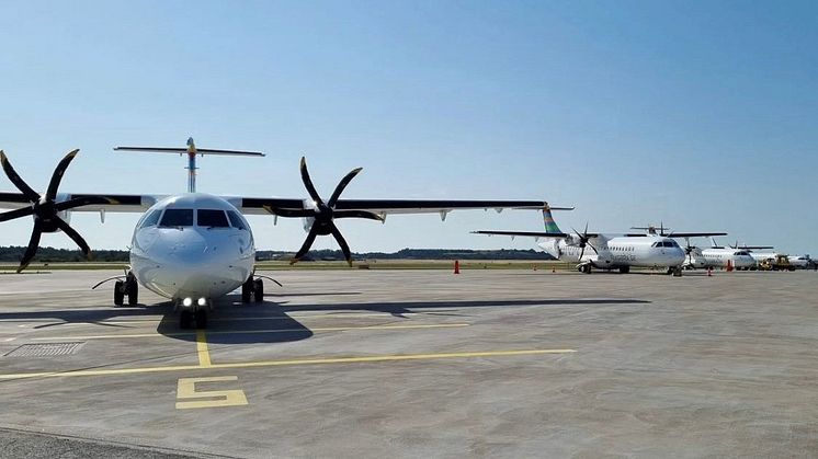 Starting in July, residents of Gotland will be able to fly non-stop to both Oslo and Århus. Photo: BRA