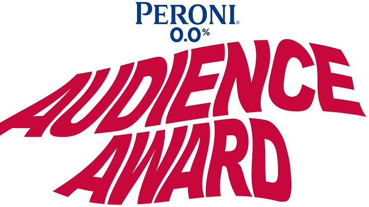 Peroni Nastro Azzurro 0,0% blir värd för publikpriset ”Peroni 0,0 % Audience Award” på Stockholms filmfestival
