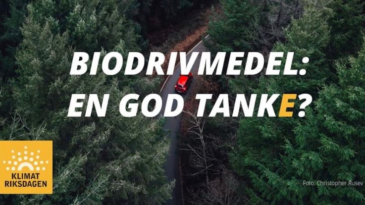 Biodrivmedel ingen lösning för att nå transportsektorns klimatmål