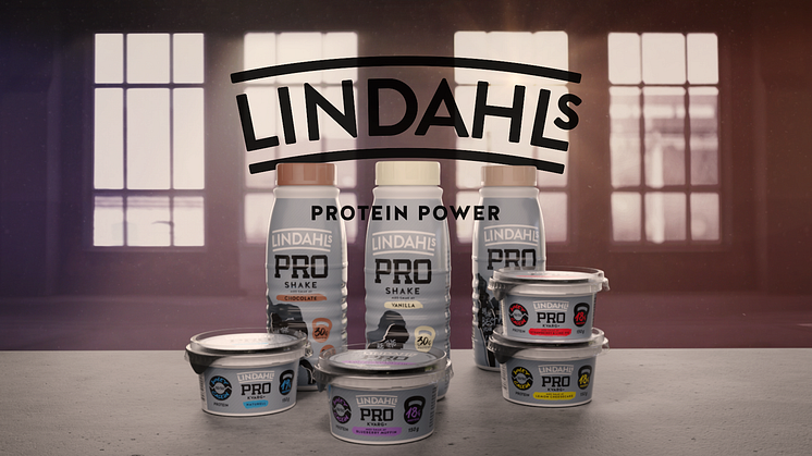 Lindahls lanserar Lindahls PRO - ett unikt koncept av funktionella kvargprodukter helt utan tillsatt socker