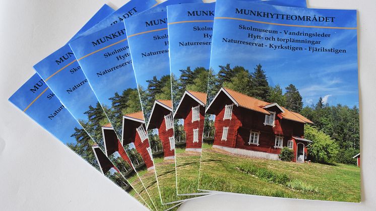 Lindesbergs Hembygdsförening presenterar Munkhytteområdet i ny broschyr