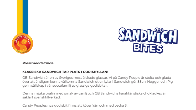 Sandwich Bites - en hyllning till hela Sveriges favoritglass