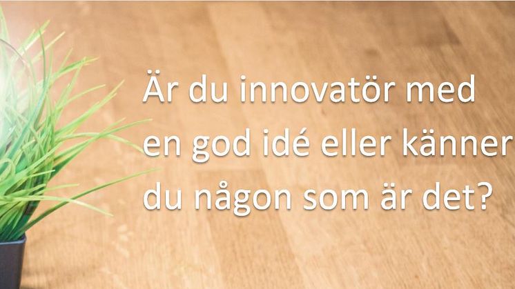 Slutspurt för att söka till Sveriges största innovationspris, SKAPA-priset 2021