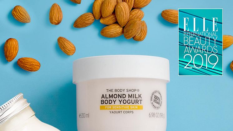 Almond Milk  Body Yogurt  -  vinnare i Elle International Beauty Awards 2019.