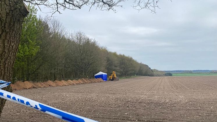 Investigation launched after human remains found in field
