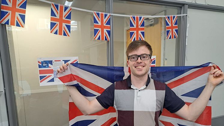 Kyle Keyworth will fly the flag at the World Para Athletic Games.