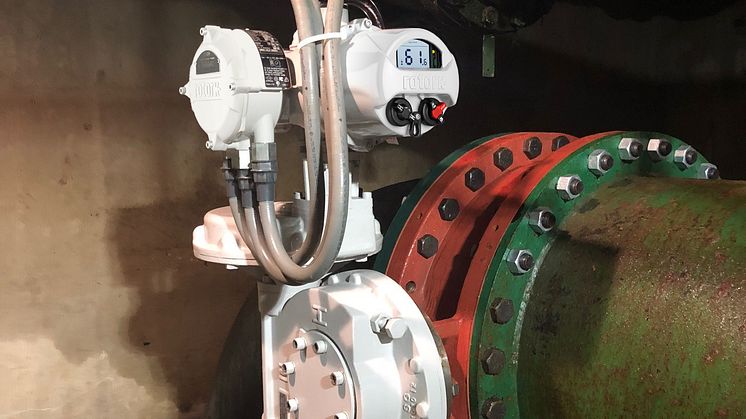 The Rotork IQ electric actuators with IW gearboxes are controlling the inlet and outlet flow of raw water at the Eugene Sawyer Water Filtration Plant sand filter.
