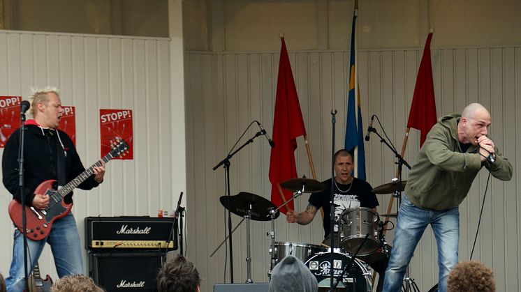 Bristles spelar på nya punkklubben 1000 PUNKS i Lund