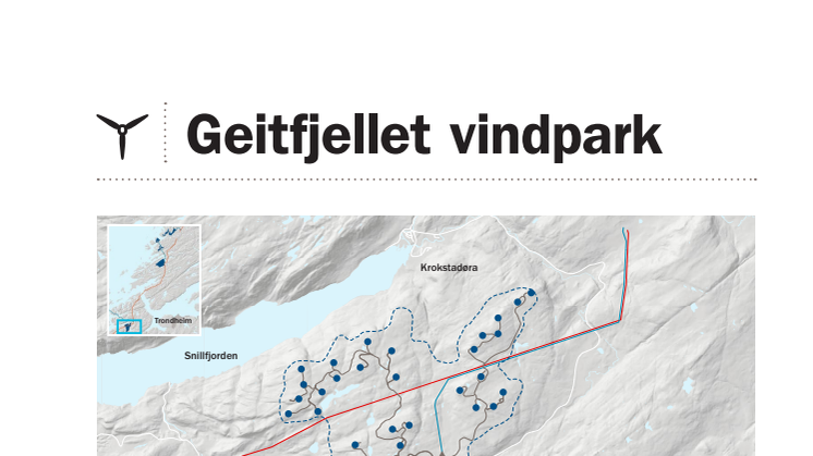 Faktaark Geitfjellet vindpark 2018