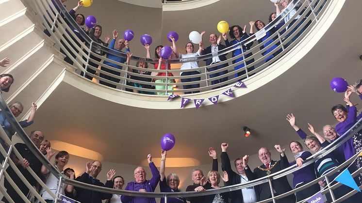 ​Stroke Association puts the spotlight on stroke with celebratory event during Make May Purple