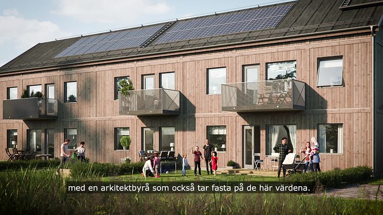 God arkitektur behöver inte kosta mer - BoKloks nya flerfamiljshus