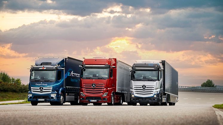 Mercedes-Benz lastbilar är en del av Daimler Truck AG