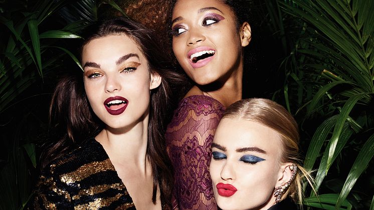 Bli redo för partysäsongen med The Body Shops tre nya makeuplooker