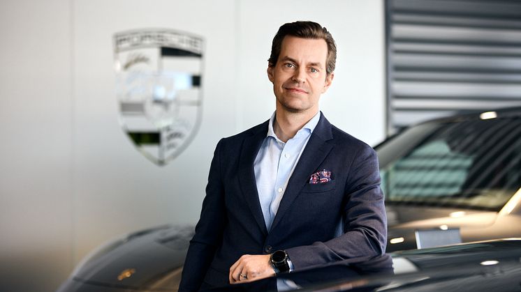 Anders Boqvist tar över som ny märkeschef för Porsche Sverige