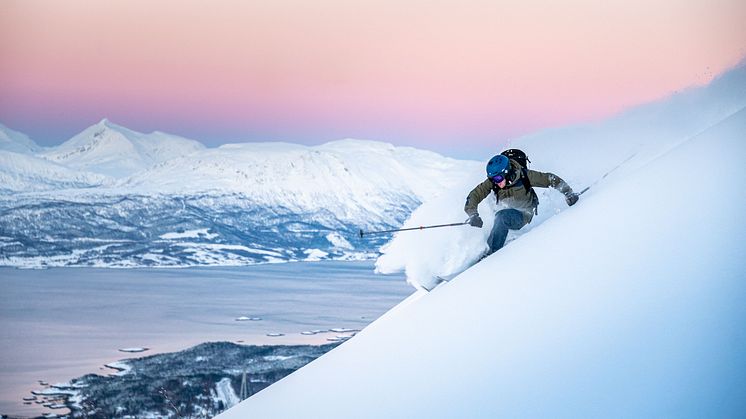 Skikjøring i verdensklasse?! Det er mer en nok snø i Nord-Norge og Narvik! 