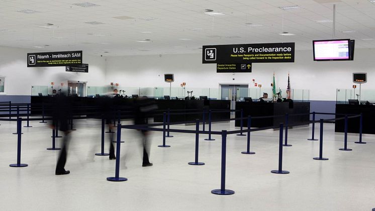 US preclearance facility at Shannon Airport