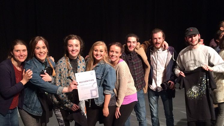 Performing Arts students win European prize
