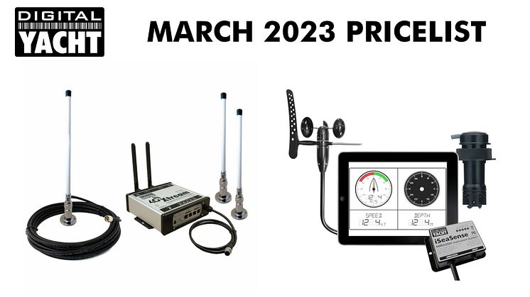 Digital Yacht Canada - 2023 New Pricelist & Products