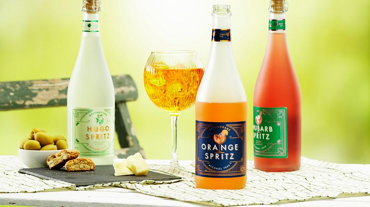 Apprezzare är den alkoholfria Spritz-familjen som nu finns i tre olika smaker