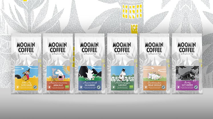 Bergstrands Kafferosteri uppdaterar Moomin Coffe för 2023