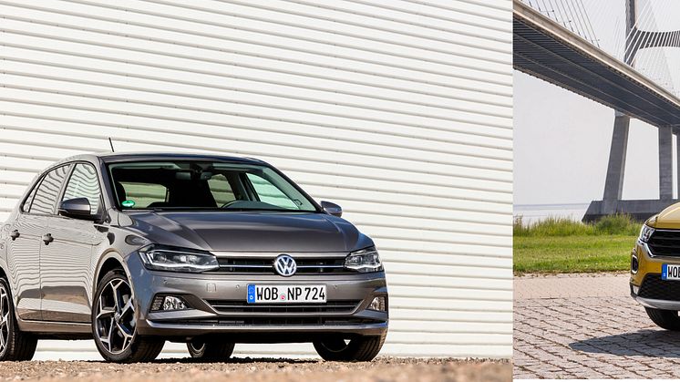 Den nye Polo og T-Roc opnår 5 stjerner i Euro NCAP test