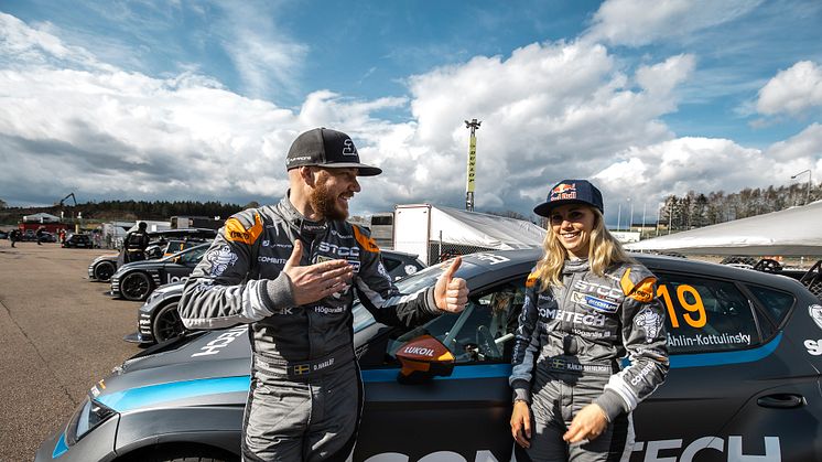Daniel Haglöf och Mikaela Kottulinsky, PWR Racing Team