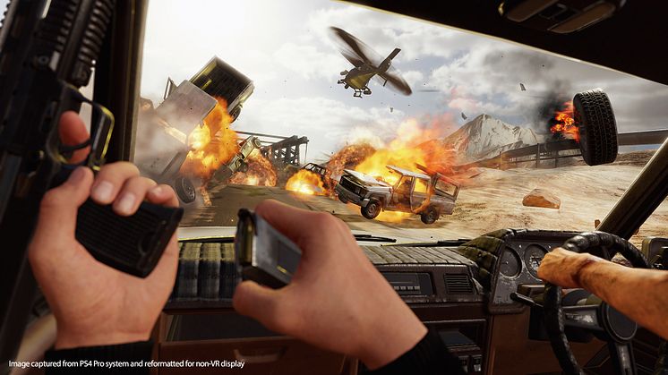 Idag lanseras det explosiva VR-spelet Blood & Truth