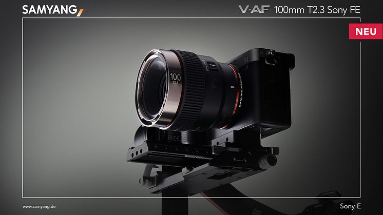 Innovation in der Videografie - weltweit erste Video Objektivserie mit Autofokus