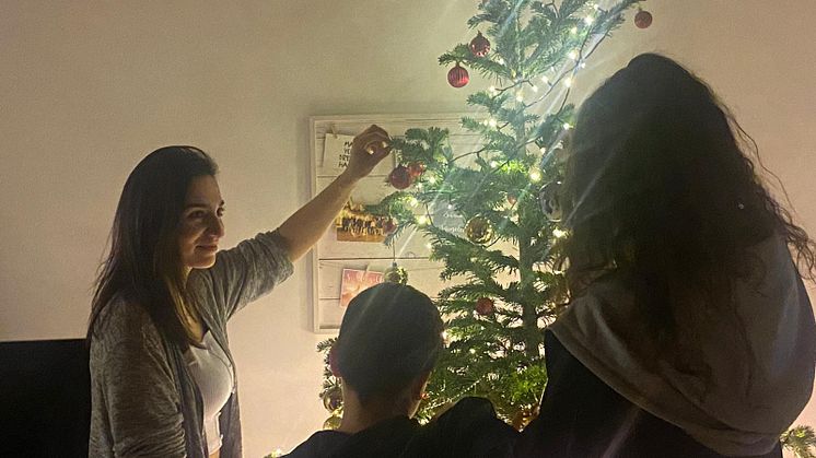 Erzieherin Burcu Baydar hat mit den Kindern und Jugendlichen in der Hephata-Wohngruppe Schaumburger Straße in Limburg Weihnachten in Quarantäne verbracht.
