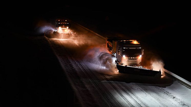Svevia fortsätter sköta om drift och underhåll av vägarna inom Österlens driftområde. Foto: Fredrik Lindström