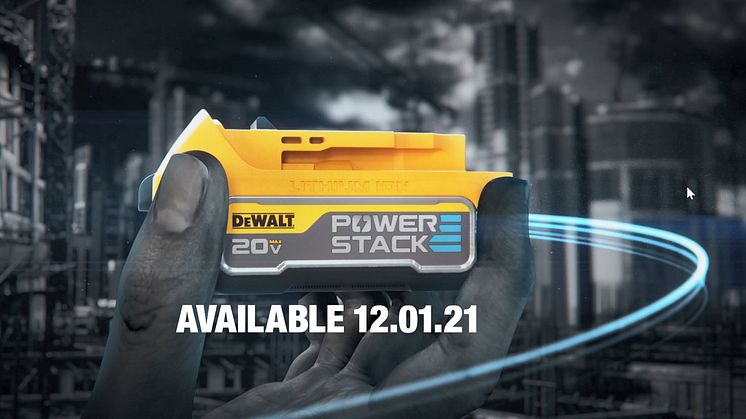 DEWALT® Is The World’s First Major Power Tool Brand To Use Pouch Cell Batteries Designed For The Construction Industry, Marking A New Era Of Cordless Power Tool Performance