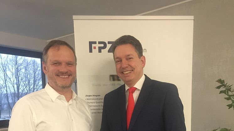 FPZ Geschäftsführer Dr. Frank Schifferdecker-Hoch und Dr. Ralf W. Schadowski, Sachverständiger für Datenschutz und IT Sicherheit im Bundesverband BISG e.V.