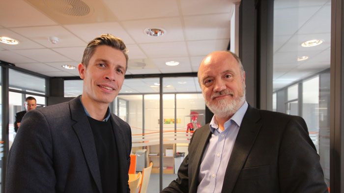 Johan Roos, Affärsutvecklingschef på LRF Konsult och Stein-Ragnar Noreng, vd på TheVIT.