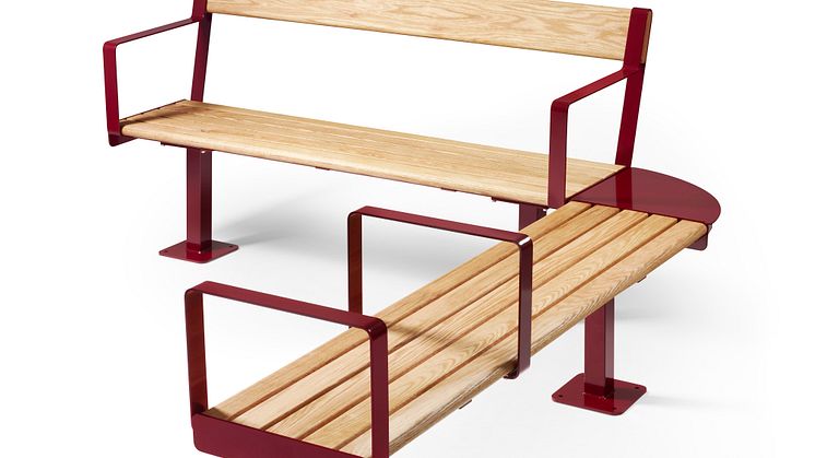 High bench, design Mats Aldén.