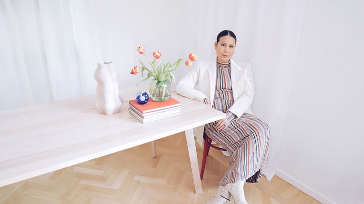 Monika Kichau medverkar i Myrornas kampanj "Mode Medveten"